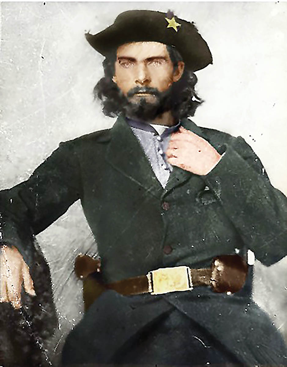 “Bloody Bill” Anderson led a force of 80 men.